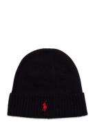 Polo Ralph Lauren Signature Pony Wool Beanie Svart