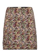 By Ti Mo Quilted Satin Skirt Multi/patterned