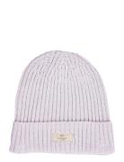 Copenhagen Colors Cotton Knitted Classic Beanie Lila