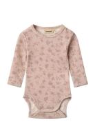 Wheat Wool Body L/S Lucca Rosa