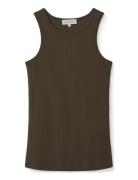 STUDIO FEDER Irene Top - Cotton Brun