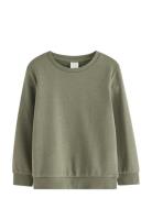 Lindex Sweatshirts Solid Basic Grön