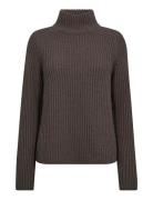 MOS MOSH Mmthyra Highneck Knit Brun