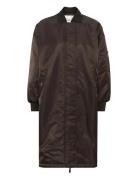 My Essential Wardrobe Helgamw Reversable Long Jacket Brun