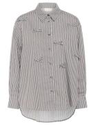 Kaffe Kamarianne Shirt Grå