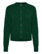 Polo Ralph Lauren Cable-Knit Wool-Cashmere Cardigan Grön