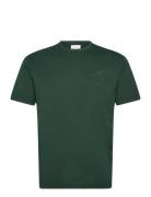 GANT Reg Tonal Shield Ss T-Shirt Grön