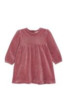 En Fant Dress Velour Rosa