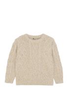Daily 7 Knitted Sweater Cable Kräm