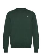 GANT Casual Cotton C-Neck Grön
