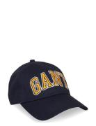 GANT Collegiate Cotton Twill Cap Marinblå