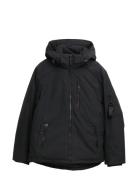 Tom Tailor Padded Jacket With Hood Svart