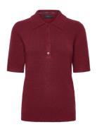 Copenhagen Muse Cmkami-Polo Is A Short-Sleeved Blouse In A Premium Woo...