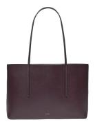 Calvin Klein Foil Logo Tote W/Pouch Brun
