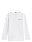 Tommy Hilfiger Mini Corp T-Shirt Ls Vit