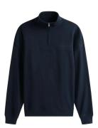 Tommy Hilfiger Half Zip Marinblå