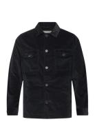 Lindbergh Black 1927: Corduroy Overshirt Marinblå