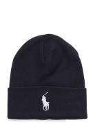 Polo Ralph Lauren Combed Cotton Beanie Marinblå