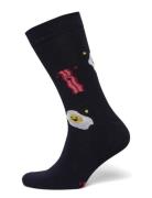 Lindbergh Fruit Bamboo Sock Marinblå