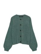 Vero Moda Vmlea Ls O-Neck Cardigan Noos Grön
