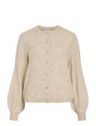 Vila Vigladys O-Neck L/S Knit Cardigan/Tes Kräm