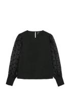 Vero Moda Vmalva Detail Ls Top Wvn Svart
