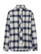 Nué Notes Montreal Shirt Marinblå