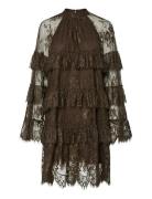 YAS Yaslacey Ls Dress - D2D Brun