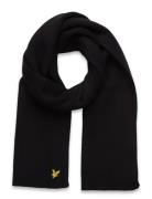 Lyle & Scott Plain Scarf Svart