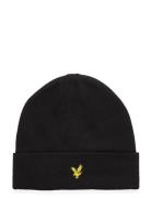 Lyle & Scott Acrylic Beanie Svart