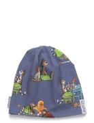 Geggamoja Pettson & Findus Beanie Fleece Dust Blue Blå