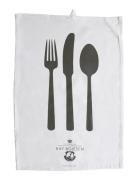 Kay Bojesen Viskestykke, 2 Stk. Vit