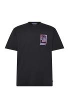 Scotch & Soda Relaxed Fit Front + Back Aw T-Shirt Svart