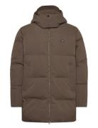 Lexington Clothing Classic Puffer Jacket Brun