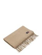 Lexington Clothing Recycled Wool Blend Scarf Kräm