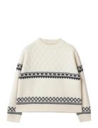 Lexington Clothing Fair Isle Merino Wool Knitted Sweater Vit