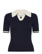 Noella Lilo Polo Knit Marinblå