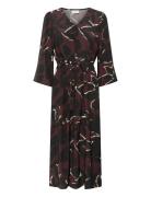 Kaffe Kamille Dress Burgundy