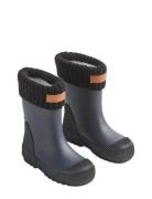 Wheat Rubber Boot Thermo Wader Blå