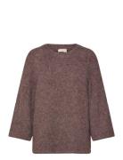 FREE/QUENT Fqgrslulu-Pullover Brun