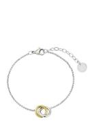 Bud To Rose Hitch Bracelet Mix Silver