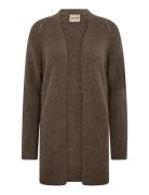 MOS MOSH Mmthora Long Cardigan Brun