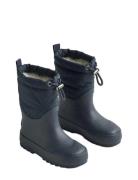 Wheat Thermo Snowboot Drizzle Marinblå