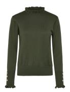 FREE/QUENT Pullover From Freequent Khaki Green
