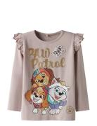 Name It Nmfsabine Paw Ls Top Box Cplg Lila