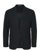 Selected Slhslim-Reed Wool Blz Noos Marinblå