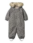 Wheat Snowsuit Nickie Marinblå
