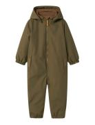 Lil'Atelier Nmmlasnow10 Snowsuit Fo Lil Khaki Green