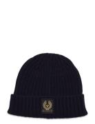 Belstaff Watch Beanie Hat Black Blå
