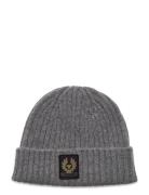 Belstaff Watch Beanie Hat Black Grå